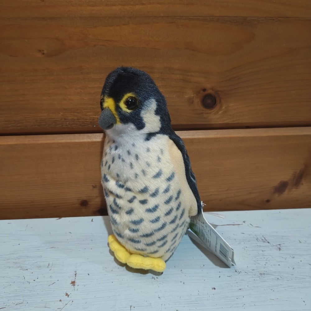 Wild Republic Audubon Birds Peregrine Falcon Plush Bird Call Cornell w/Tag F22